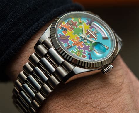 rolex autism dial|rolex jigsaw dial.